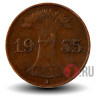 1 рейхспфенниг 1935 года - Германия - J