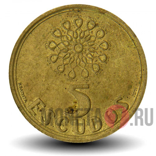 5 эскудо 1994 года - Португалия - Витраж