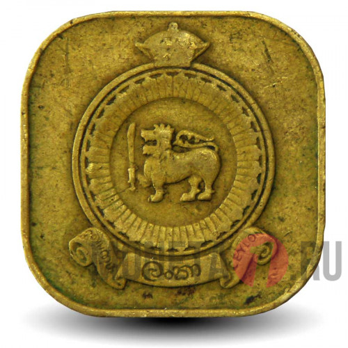 5 центов 1963 года - Шри-Ланка