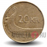 20 крон 1998 года - Норвегия - Древняя лодка