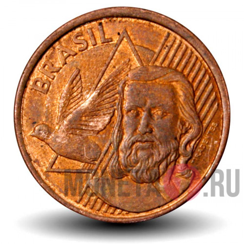 5 сентаво 2010 года - Бразилия - Тирадентис