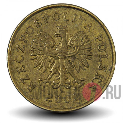 5 грошей 2002 года - Польша