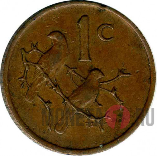 1 cent 1969 год - Suid-Afrika