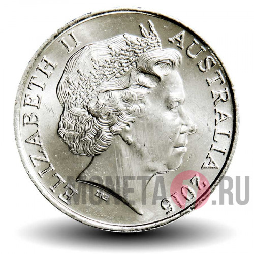 20 центов 2015 года - Королевский австралийский флот - Австралия