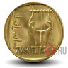 25 агор 1976 года - Израиль - Трехструнная лира - UNC