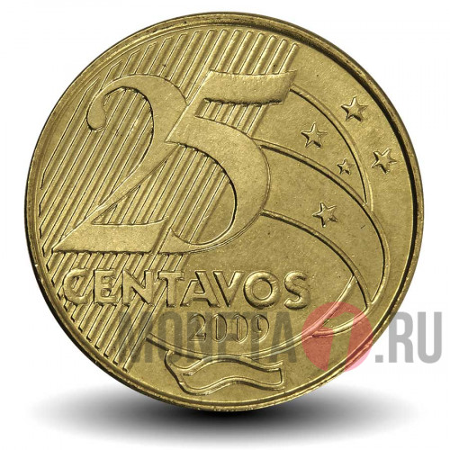 25 сентаво 2009 года - Бразилия - Мануэл Деодору да Фонсека