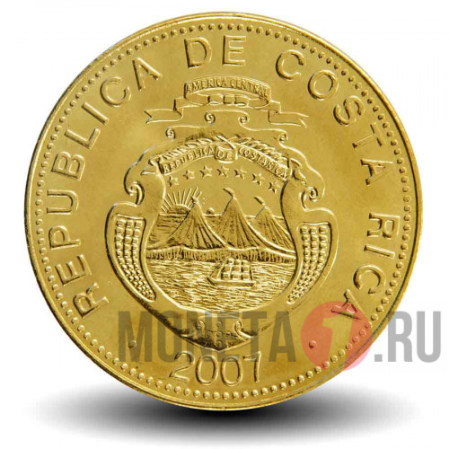 500 колонов 2007 года - Коста-Рика