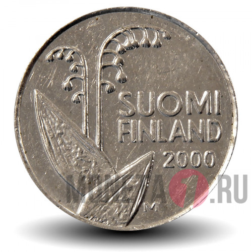 10 пенни 2000 года - Финляндия - Ландыш