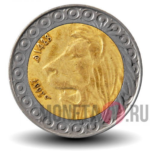 20 динаров 2007 года - Алжир - Лев