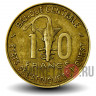 10 франков 1971 года - Западно-Африканские штаты