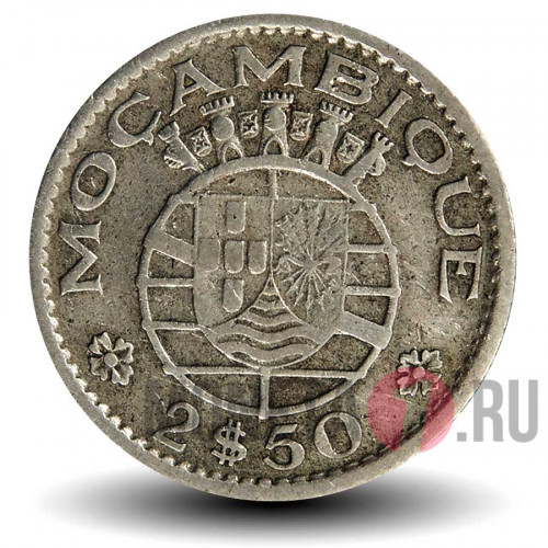 2,5 эскудо 1952 года - Мозамбик