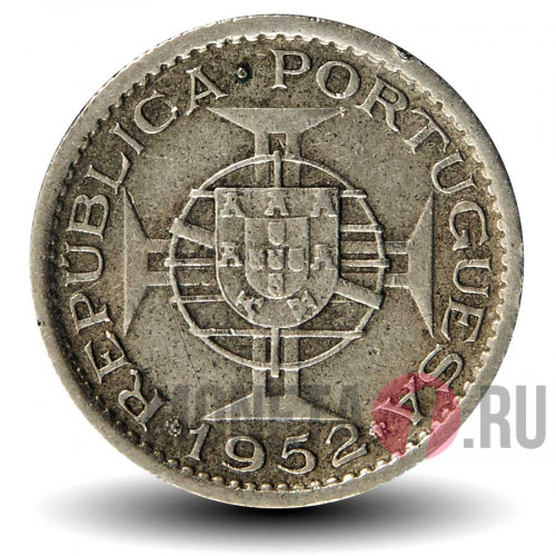 2,5 эскудо 1952 года - Мозамбик