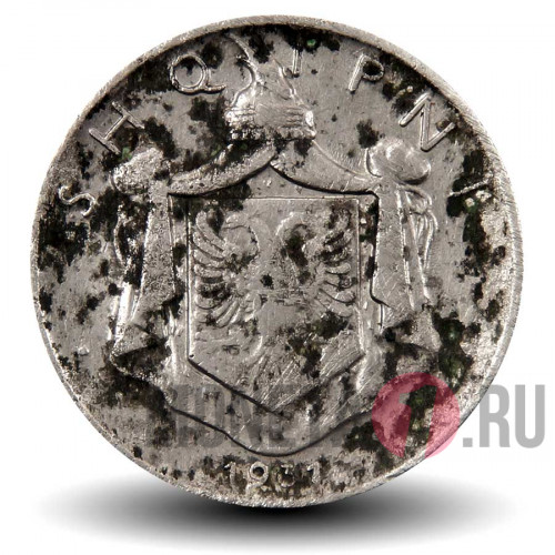 1/2 лека 1931 года - Албания - Геркулес