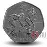 50 пенсов  - Лондон 2012 - Хоккей на траве - Великобритания