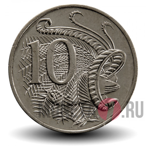 10 центов 2004 года - Австралия - Лирохвост