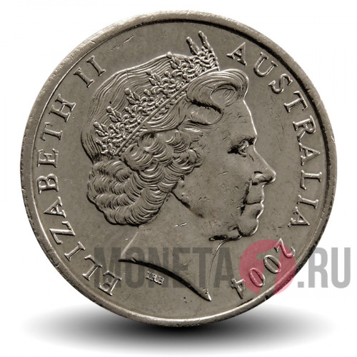 10 центов 2004 года - Австралия - Лирохвост