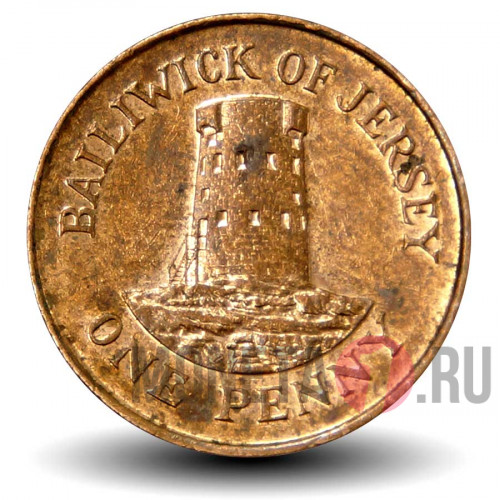 1 пенни 1998 года - Остров Джерси - Elizabeth II
