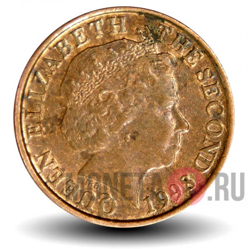 1 пенни 1998 года - Остров Джерси - Elizabeth II