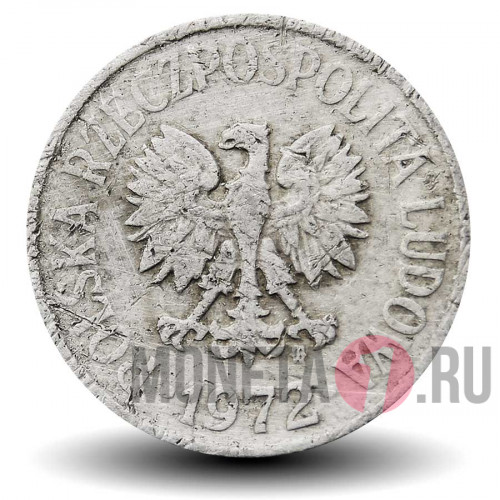 20 грошей 1972 года - Польша