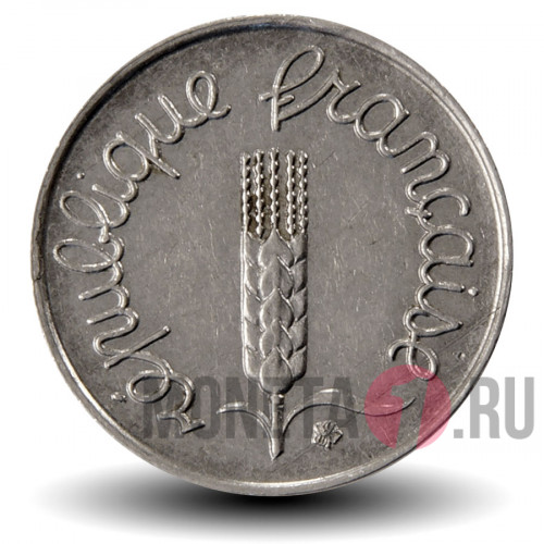 1 сантим 1962 года - Франция