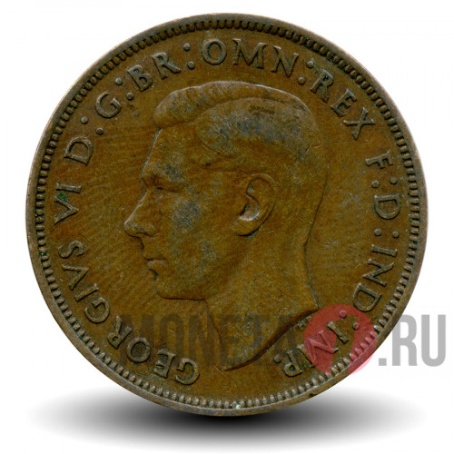 One Penny 1946 года - Великобритания