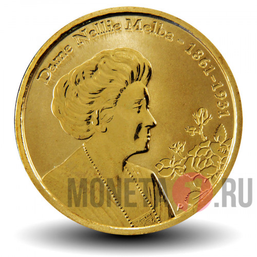 1 доллар 2011 года - Австралийская певица Нелли Мельба - Австралия