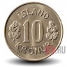 10 крон 1971 года - Исландия