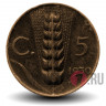 5 Centesimi 1930 года - Италия - Vittorio Emanuele III