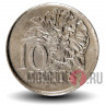 10 центов 2005 года - Тринидад и Тобаго - Гибискус