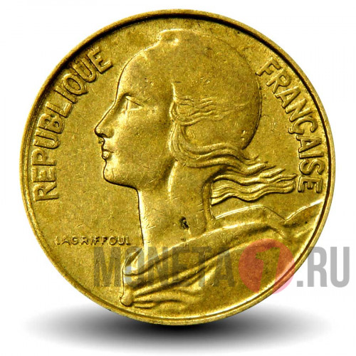 10 сантимов 1966 года - Франция