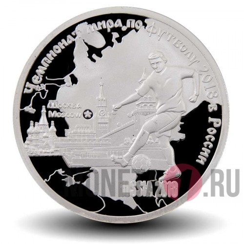 1000 франков 2017 года - Москва - Чемпионат мира по футболу 2018 в России - Камерун
