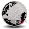 1000 франков 2017 года - Москва - Чемпионат мира по футболу 2018 в России - Камерун