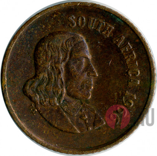 1 cent 1966 год - South Afrika