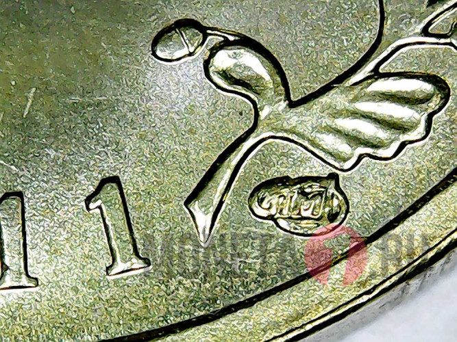 10 рублей 2011 года - Белгород - ГВС