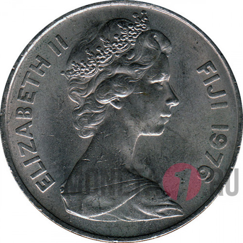 20 центов 1976 год - Фиджи