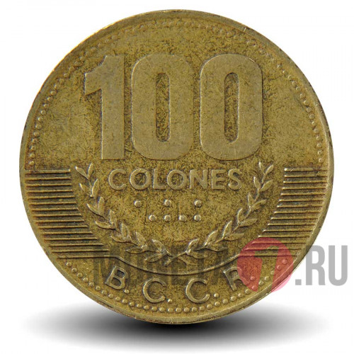 100 колонов 2000 года - Коста-Рика