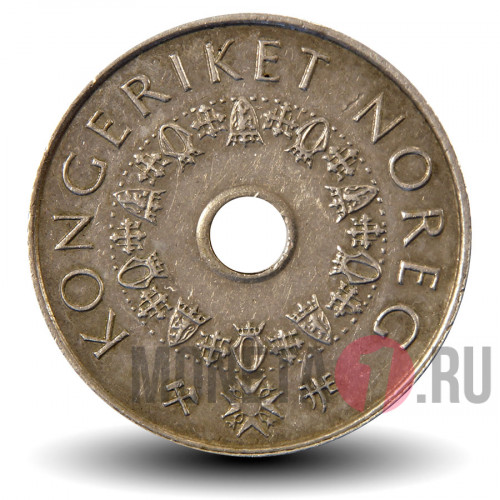 5 крон 1998 года - Норвегия - Харальд V