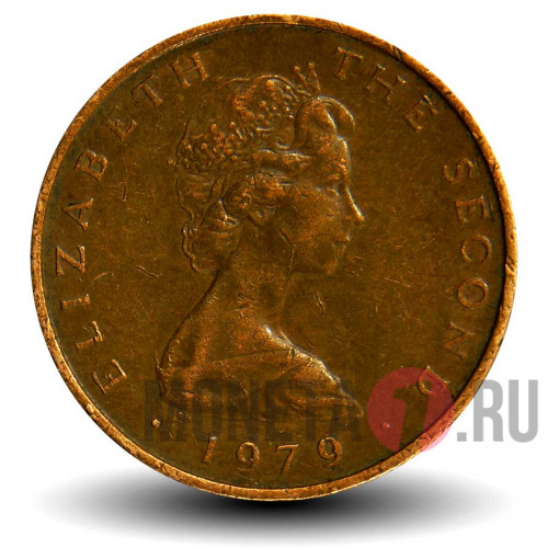 2 пенса 1979 года - Остров Мэн - Буревестник (AH)