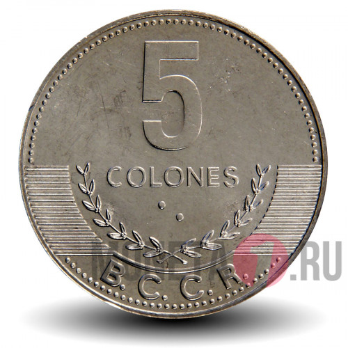 5 колонов 2008 года - Коста-Рика