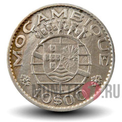 10 эскудо 1968 года - Мозамбик