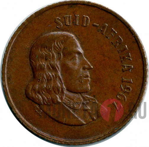1 cent 1967 год - Suid-Afrika