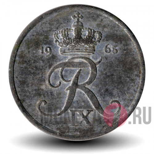 2 ore 1965 года - Фредерик IX - Дания