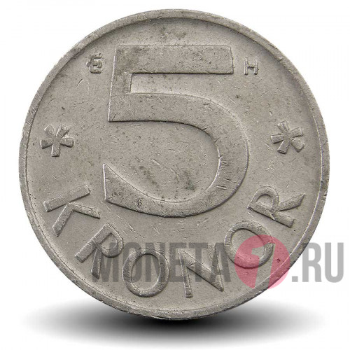 5 крон 2003 года - Швеция - Карл XVI Густав