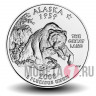 Quarter США 2008 год - Аляска - D