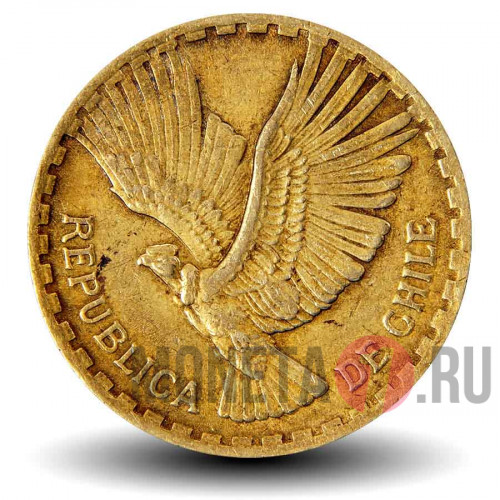 10 сентесимо 1965 года - Чили - Андский кондор