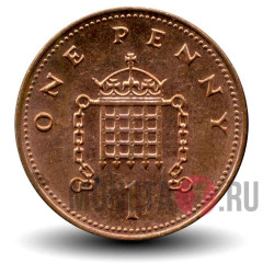 One Penny 2004 года - Великобритания - Elizabeth II
