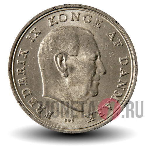 1 крона 1963 года - Дания - Фредерик IX