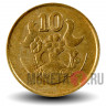 10 центов 1990 года - Кипр - Глиняная ваза из Фини
