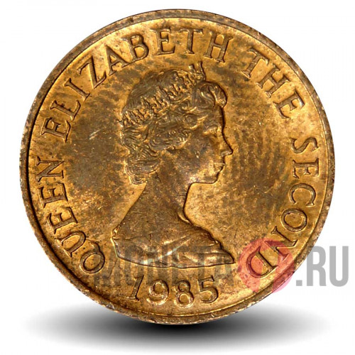 1 пенни 1985 года - Остров Джерси - Elizabeth II