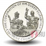 1 крона 2013 года - 60 лет коронации Елизаветы II - Остров Мэн